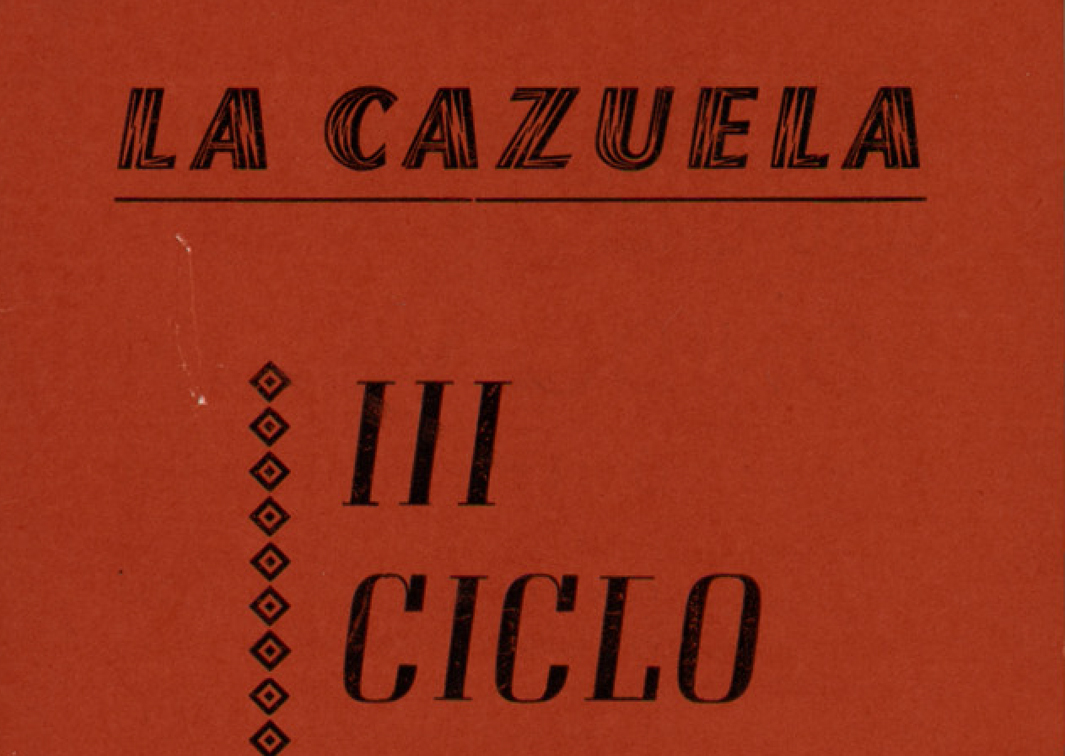 Ubú, de A. Jarry. Programa de su representación en el III Ciclo de Teatro Actual (1969).